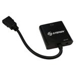 9990 - ADAPTADOR HDMI A VGA, LARGO 25 5 CM CON CABLE DE AUDIO