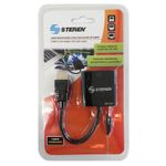 16852 - ADAPTADOR HDMI A VGA, LARGO 25 5 CM CON CABLE DE AUDIO