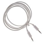 10169 - CABLE DE AUDIO 3 5MM, 1 2M, BLANCO