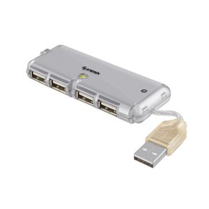 Hub Usb 2.0 Con 4 Puertos, Steren Usb-510