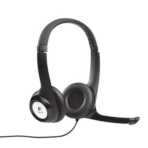 Audifonos Diadema Con Microfono Usb H390 Negro 981-000060