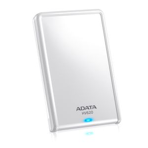 Disco Duro Externo 2.5 De 1Tb Adata Hv620S Usb 3.0 Blanco Ahv620S-1Tu31-Cwh