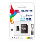 17038 - MEMORIA MICRO SDHC 32GB CLASE 10, ADATA