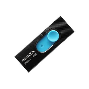 Memoria Usb 64Gb 2.0 Adata Uv220, Negro/Azul Auv220-64G-Rbkbl
