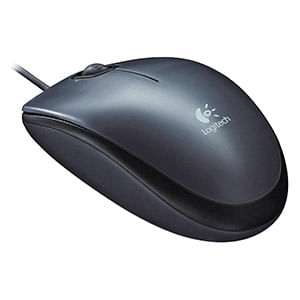 17074 - MOUSE ALAMBRICO M90 NEGRO USB