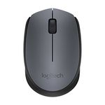 10253 - MOUSE INALAMBRICO M170 NEGRO/GRIS
