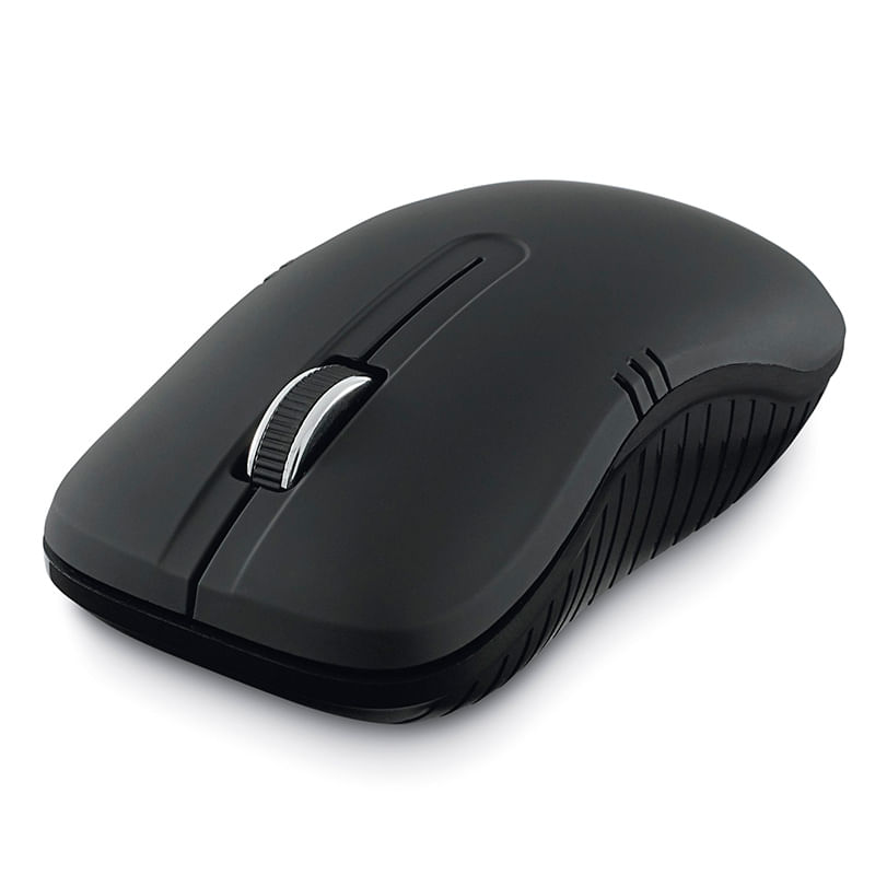 10370 - MOUSE INALAMBRICO OPTICO NEGRO MATE