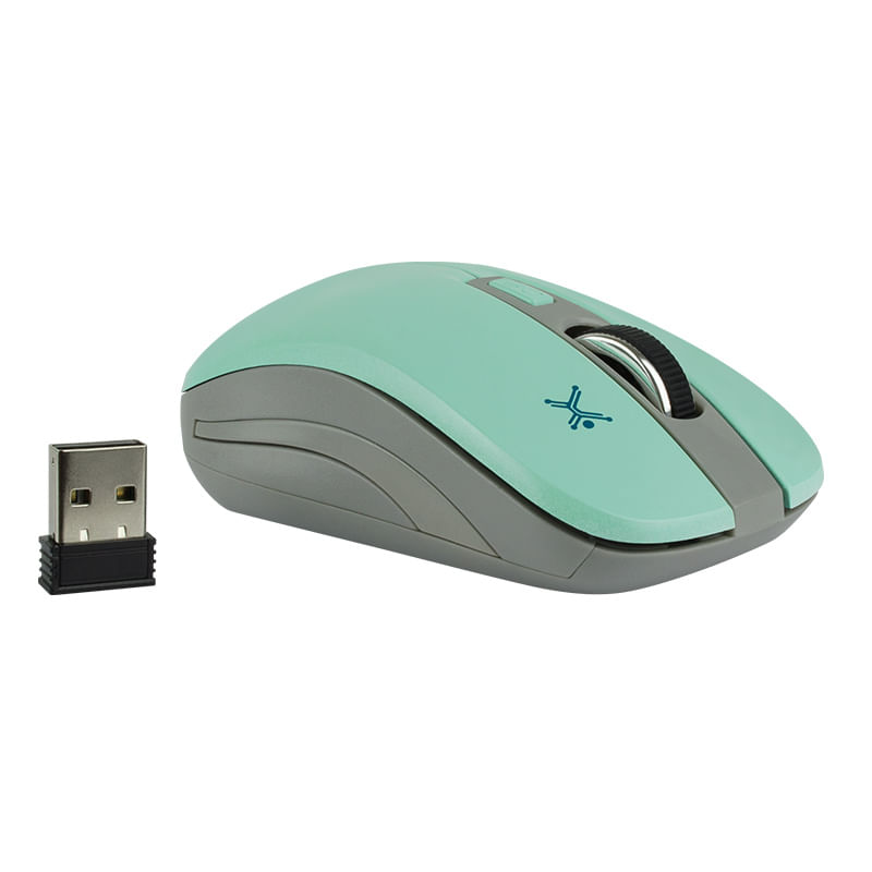 17082 - MOUSE INALAMBRICO OPTICO ESSENTIAL VERDE
