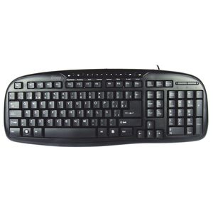 Teclado Alambrico Multimedia Usb El-993384