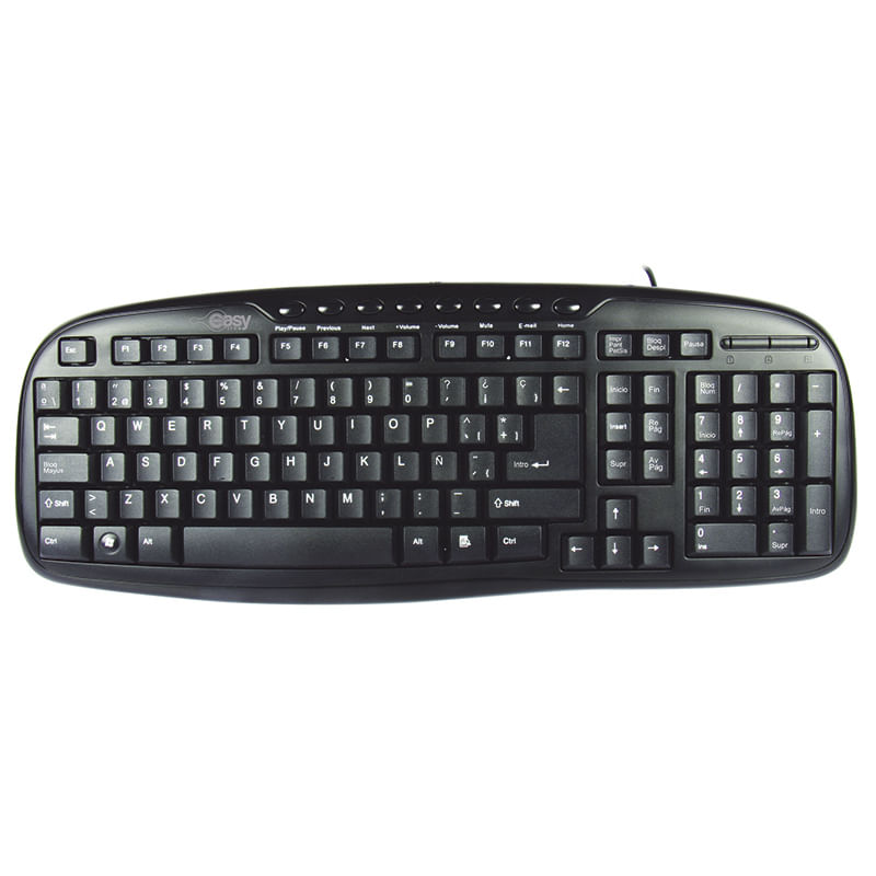 15708 - TECLADO ALAMBRICO MULTIMEDIA USB