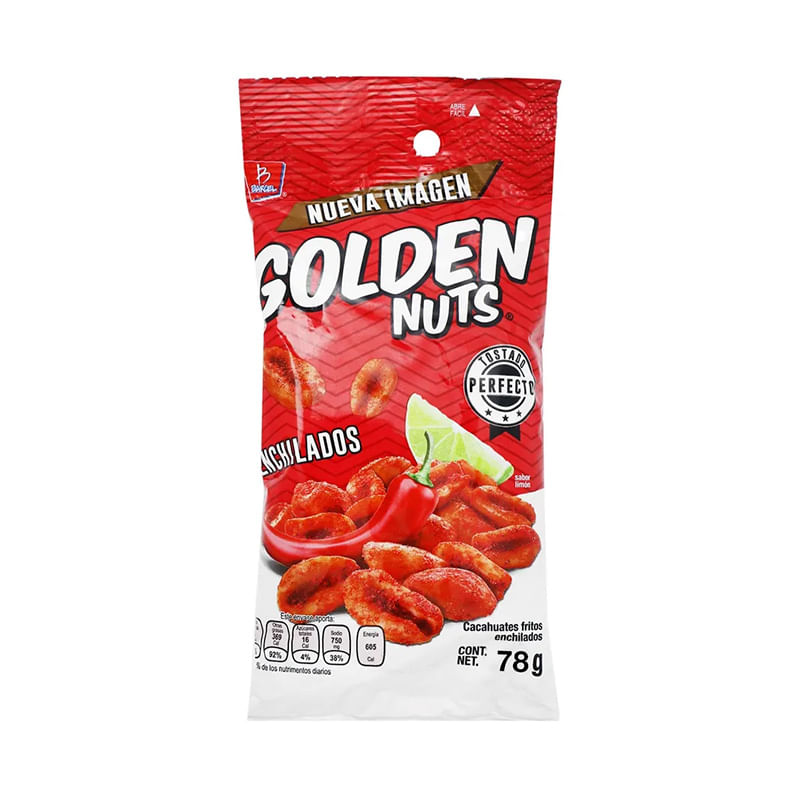 14359 - GOLDEN NUTS ENCHILADO 78 GR