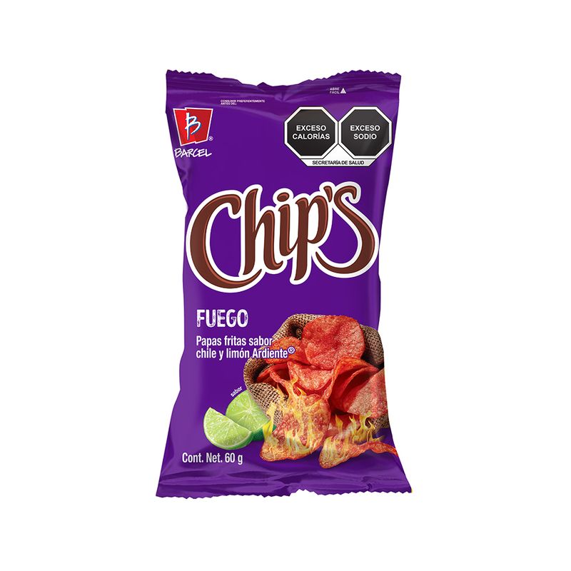 29071 - CHIPS FUEGO 60 GR
