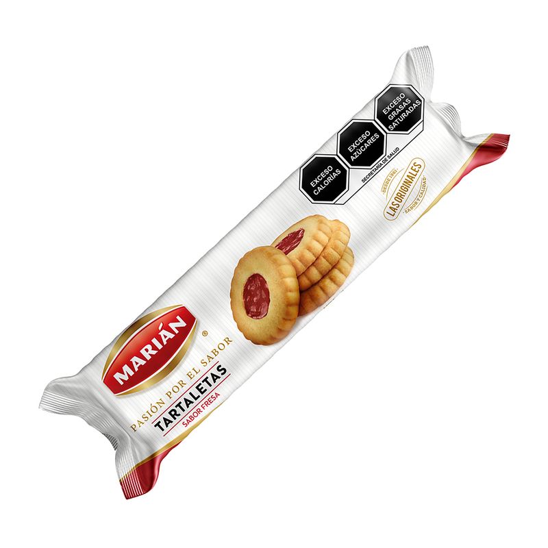 14190 - GALLETA TUBO TARTALETAS FRESA 105GR