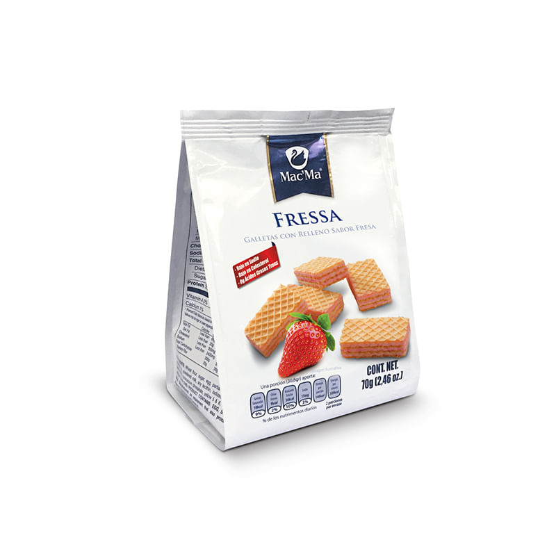 14207 - GALLETA WAFER FRESSA 70GR MAC MA