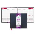 11230 - AGENDA ECONOMICA ESCRITORIO NEGRO