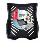 12792 - CHAROLA CARTA 1 NIVEL NEGRO EVOLYS