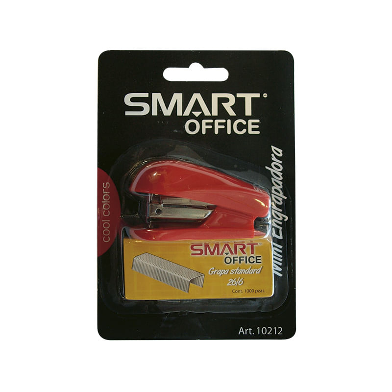 17234 - ENGRAPADORA PLASTICA MINI COOL COLORS C/1000 GRAPAS BLT