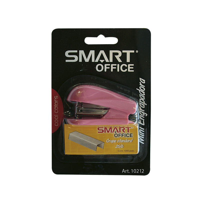 17235 - ENGRAPADORA PLASTICA MINI COOL COLORS C/1000 GRAPAS BLT