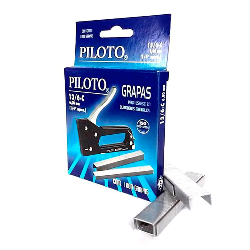 14428 - GRAPA 13/6 PARA CLAVADORA CON 1000PZAS