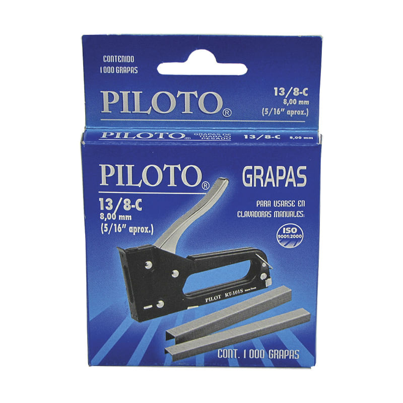 14458 - GRAPA 13/8 PARA CLAVADORA CON 1000PZAS
