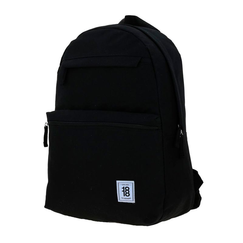 17463 - MOCHILA BACK PACK JUVENIL NEGRA CHENSON