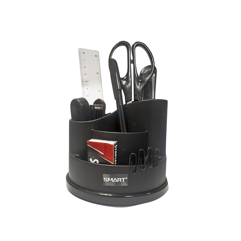 10567 - ORGANIZADOR PLASTICO GIRATORIO 7 ACC NGRO BLT