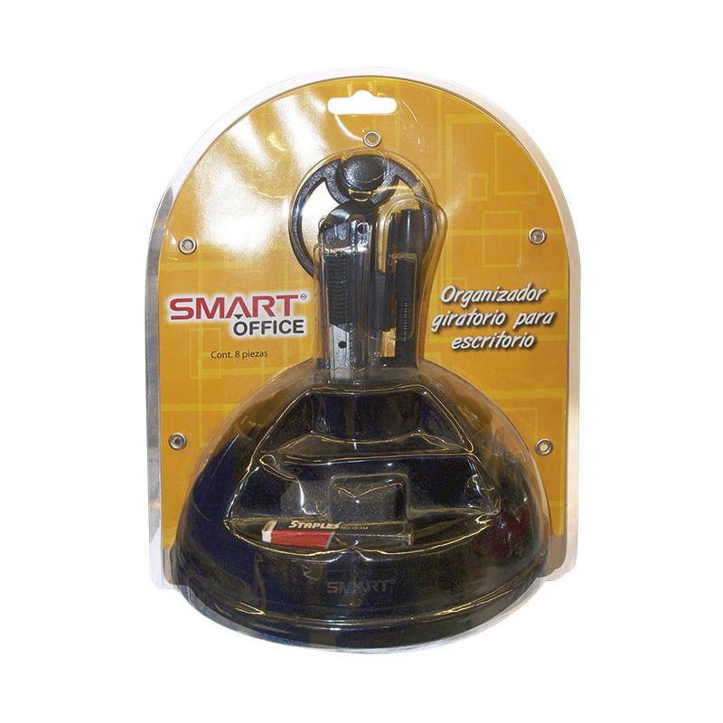 10569 - ORGANIZADOR PLASTICO GIRATORIO 7 ACC NGRO/NGRO BLT