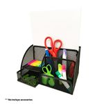 17502 - ORGANIZADOR DE MALLA METALICA 7 SECCIONES NEGRO