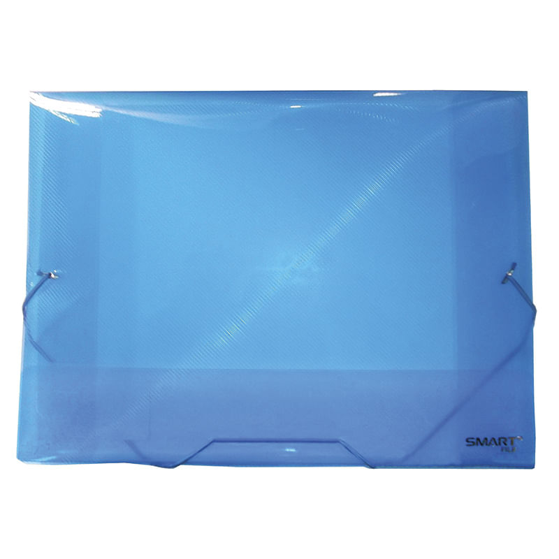 15335 - PORTADOCUMENTOS CARTA CON LIGA COLORES SURTIDOS PLASTICO TRANSP