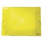 17524 - PORTADOCUMENTOS CARTA CON LIGA COLORES SURTIDOS PLASTICO TRANSP