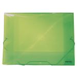 17525 - PORTADOCUMENTOS CARTA CON LIGA COLORES SURTIDOS PLASTICO TRANSP