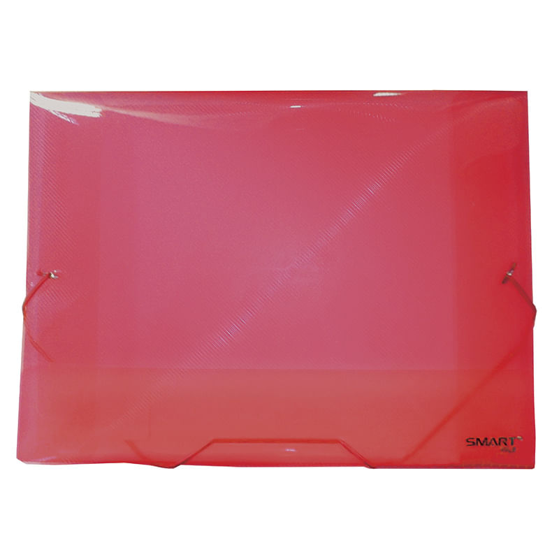 17526 - PORTADOCUMENTOS CARTA CON LIGA COLORES SURTIDOS PLASTICO TRANSP