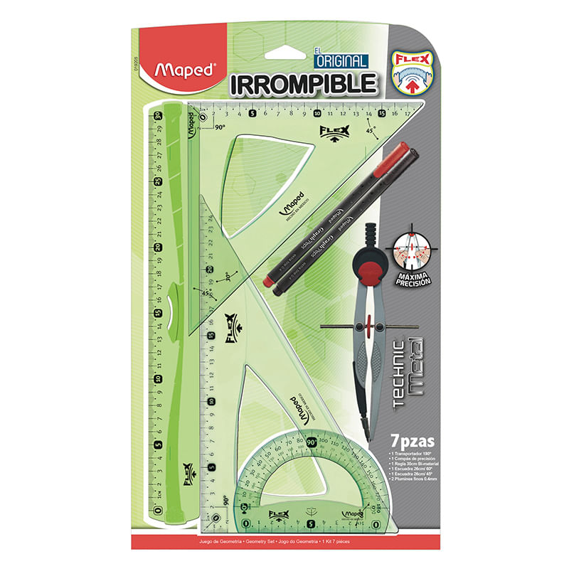 14887 - JUEGO GEOMETRIA GRANDE IRROMPIBLE