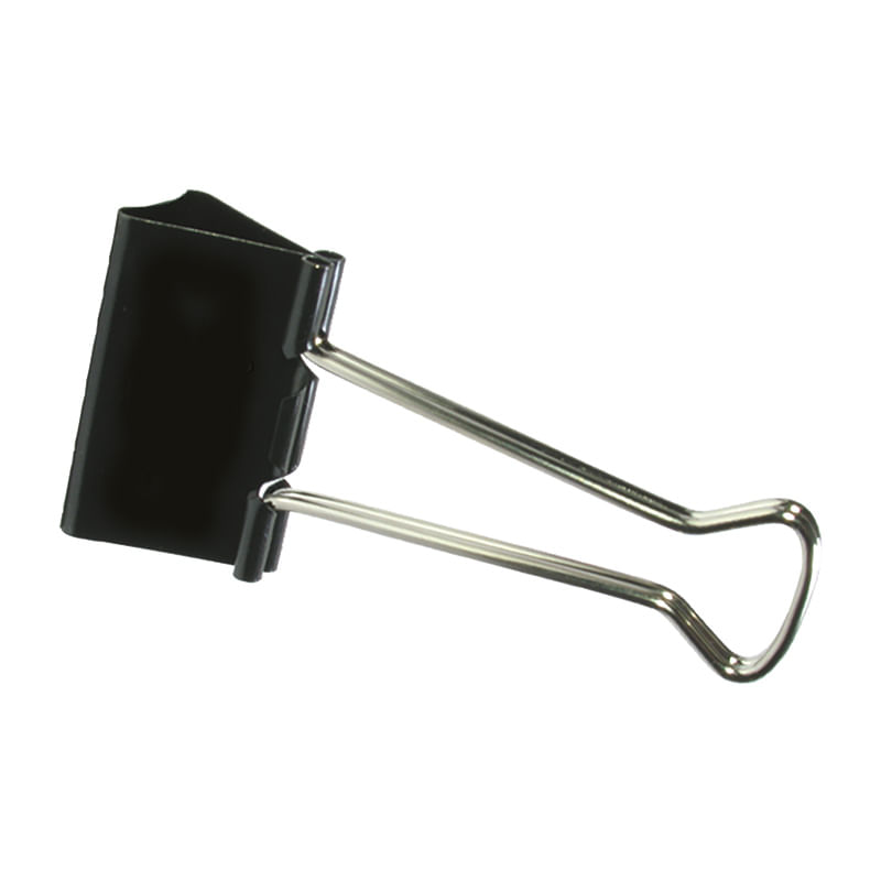 14989 - SUJETA DOCUMENTOS METAL GRANDE 41MM CON 12PZAS