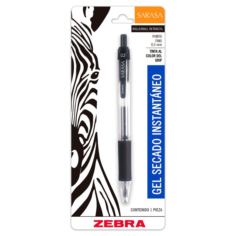 9782 - BOLIGRAFO FINO GEL NEGRO SARASA BLT