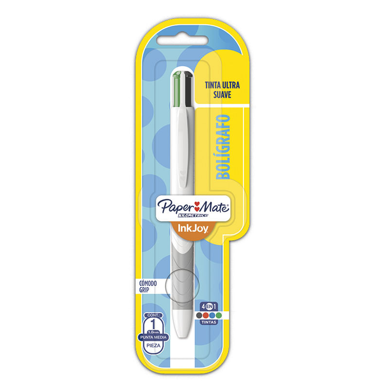 12365 - BOLIGRAFO MEDIANO QUATRO COLORES KILOMETRICO BLT