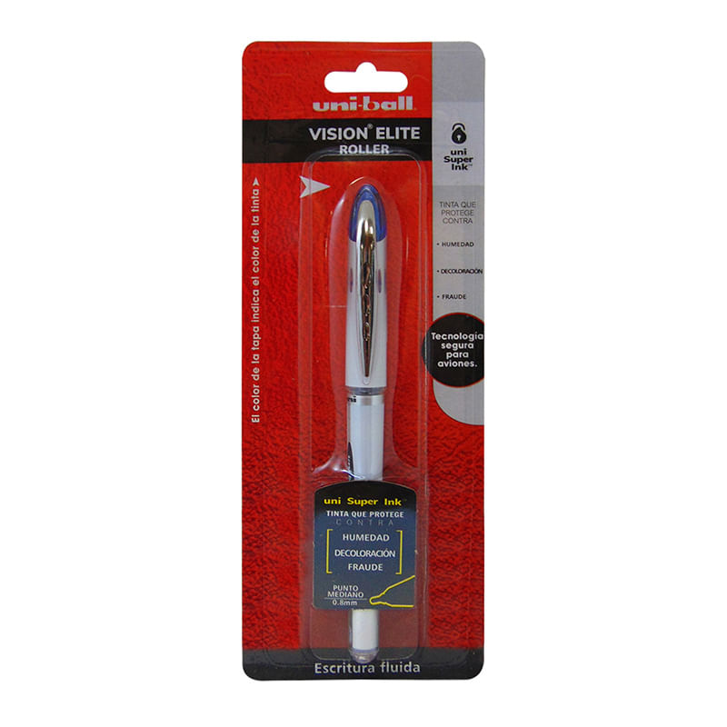 13344 - BOLIGRAFO ROLLER VISION ELITE 0 8 MM AZUL BLT