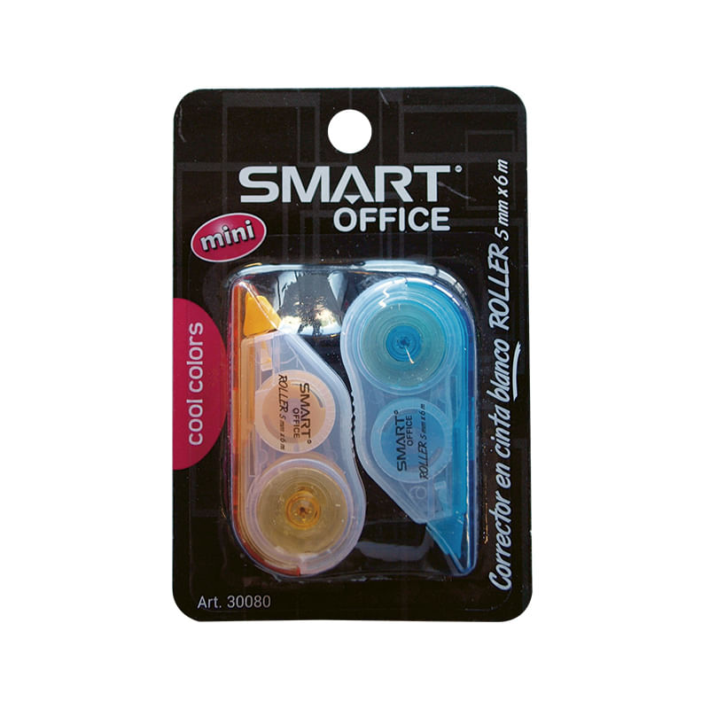 9716 - CINTA CORRECTORA 6M MINI CON 2 COOL COLORS