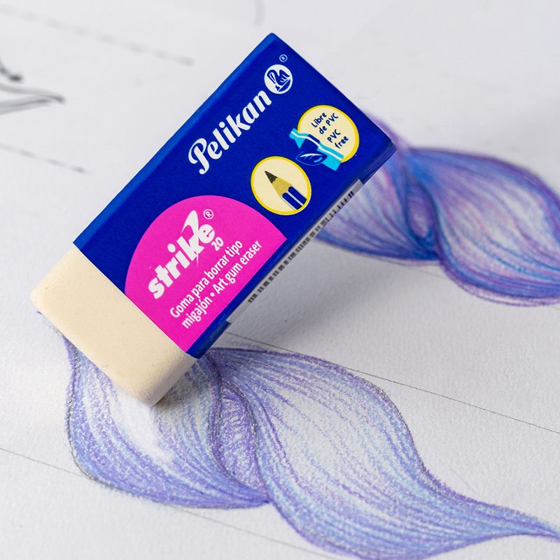 45243 - GOMA BORRAR MIGAJON BOL/3 STRIKE 20