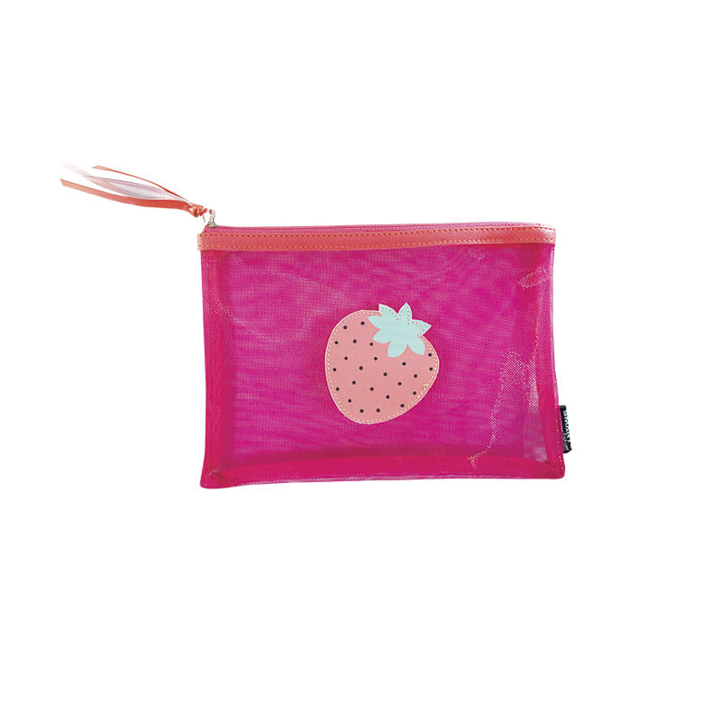 17919 - LAPICERA SUAVE CON CIERRE MALLA