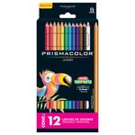9669 - LAPICES DE COLOR 12-L RED 4MM PRISMACOLOR JUNIOR