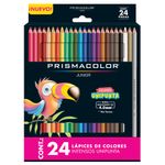 9740 - LAPICES DE COLOR 24-L RED 4MM PRISMACOLOR JUNIOR