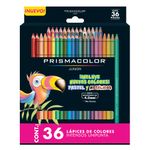 9845 - LAPICES DE COLOR 36-L RED 4MM PRISMACOLOR JUNIOR