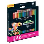 44178 - LAPICES DE COLOR 36-L RED 4MM PRISMACOLOR JUNIOR