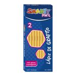 10493 - LAPIZ GRAFITO CON GOMA #2 HEXAG SMART PLUS CJA CON 10
