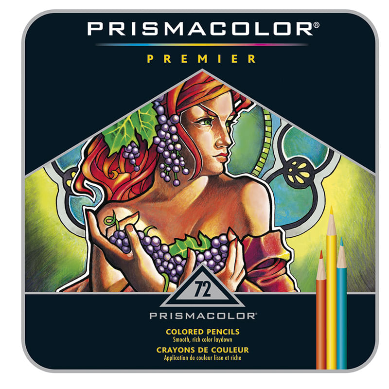 10027 - LAPICES DE COLOR L-72 RED PRISMACOLOR PREMIER
