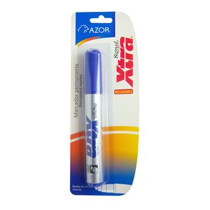 Marcador Permanente Grueso Azul Signal Xtra Blt 301.40103