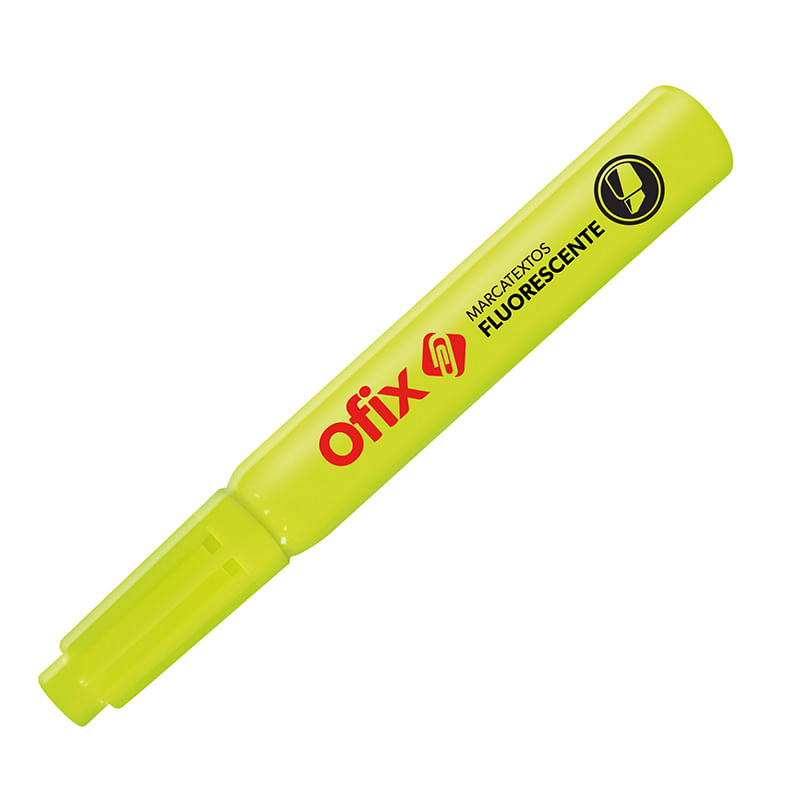 13509 - MARCADOR FLUORESCENTE OFIX AMARILLO