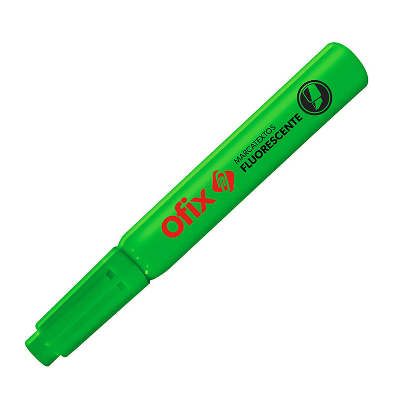 13547 - MARCADOR FLUORESCENTE OFIX VERDE