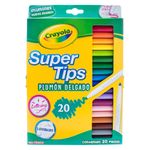 15297 - PLUMONES DELGADOS RED SURTIDOS CON 20 CRAYOLA